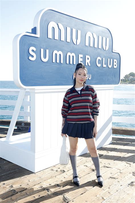 Welcome to the Miu Miu Summer Club in Malibu